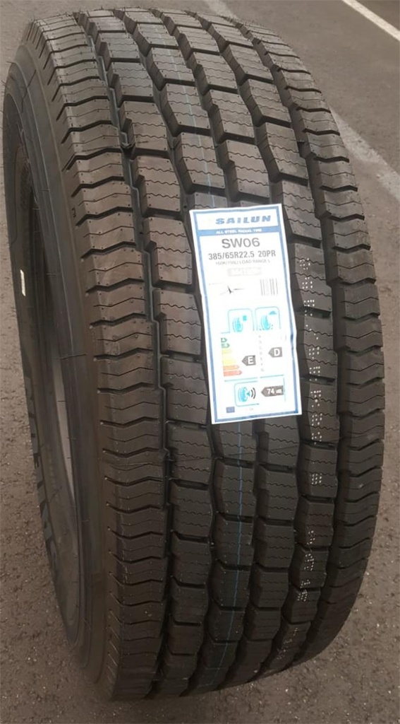 385/55R22.5 164K SAILUN SAW1 (SW06) STEER & TRAILER 24PR WINTER