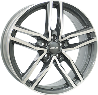 ALUTEC IKENU GRAPHITE POL 8x18 5/105 ET38 CB56.6