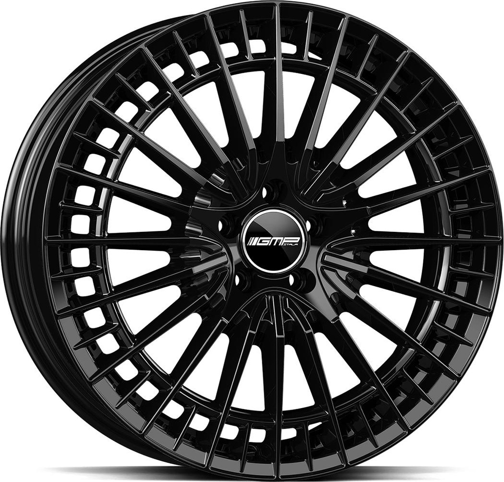 GMP QSTAR GLOSS BLACK 8x19 5/112 ET35 CB66.6