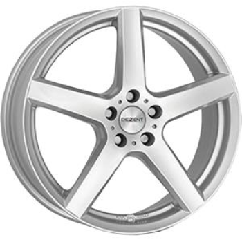 DEZENT TY SILVER  5X 7x17 7/17 ET42 CB66.6