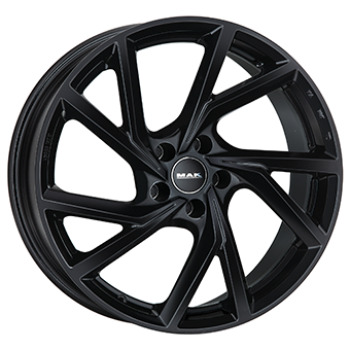 MAK KASSEL GLOSS BLACK 7,5X 7.5x18 5/18 ET42 CB57.1