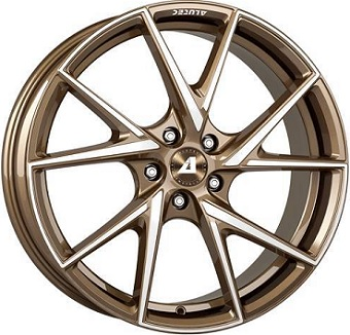 ALUTEC ADX.01 METALLIC-BRONZE FRONTPOLISHED  4X 7x17 7/17 ET32 CB65.1