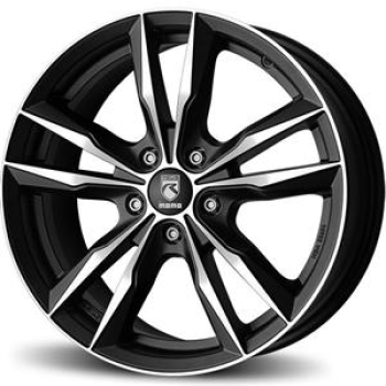REDS FAST MATT BLACK POLISHED 6,5X1 6.5x16 5/16 ET40 CB72.3