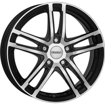DEZENT TZ DARK BLACK/POLISHED  5X 8x19 8/19 ET45 CB57.1
