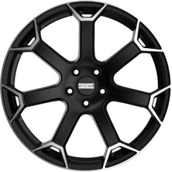FONDMETAL ZEPHYRUS MATT BLACK MACHINED  5X1 8.5x19 5/19 ET45 CB66.6