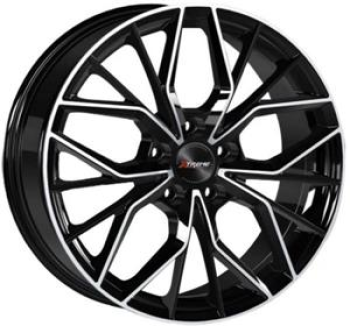 XTREME RX6 BLACK POLISHED  5X 9x21 9/21 ET42 CB57.1