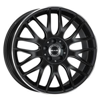 MAK ARROW GLOSS BLACK MIRROR RING 8x19 8/19 ET20 CB66.6