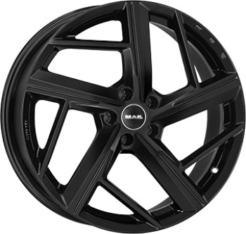 MAK QVATTRO GLOSS BLACK 9x20 9/20 ET30 CB66.6