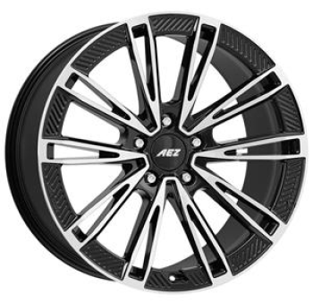 AEZ ALASKA DARK BLACK/POLISHED 9x20 9/20 ET54 CB71.6