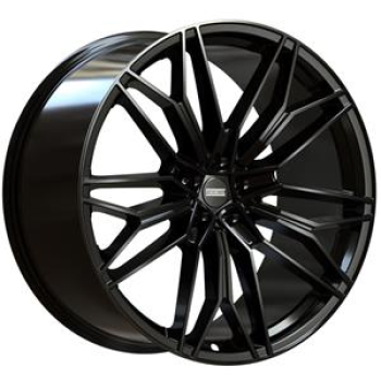 FONDMETAL STC-23 GLOSSY BLACK  5X11 10x23 10/23 ET18 CB66.6