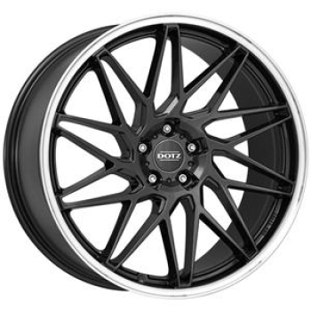 DOTZ TANAKA DARK GUNMETAL/POLISHED LIP 9,5X1 9.5x19 5/19 ET25 CB70.1