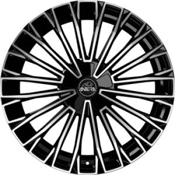 ANTERA A103 PIANO BLACK DIAMOND  5 10x21 10/21 ET50 CB66.6