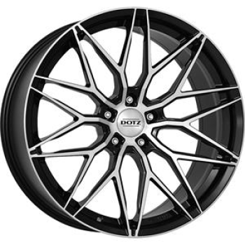 DOTZ SUZUKA DARK BLACK/POLISHED 9x20 9/20 ET28 CB70.1