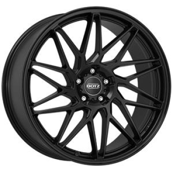 DOTZ TANAKA BLACK MATT 9x20 9/20 ET28 CB70.1