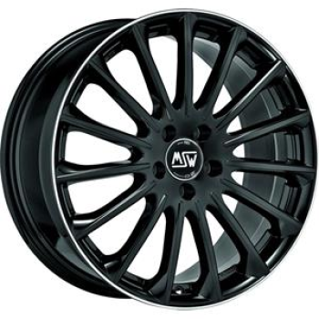 MSW 30 GLOSS BLACK+DIAMOND LIP 7,5X 7.5x18 5/18 ET40 CB73.1