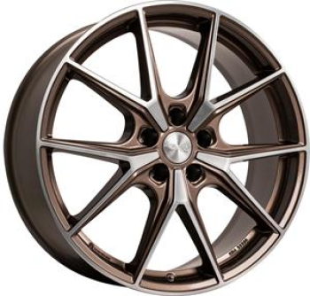 BROCK B40 BRONZE COPPER VOLL-POLIERT (BCVP)  5 8x19 8/19 ET35 CB72.6