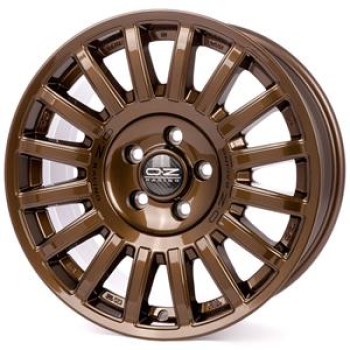 OZ RACING RALLY RAID GLOSS BRONZE BLACK LETTERING 6H  6X1 8.5x18 5/18 ET25 CB106.1