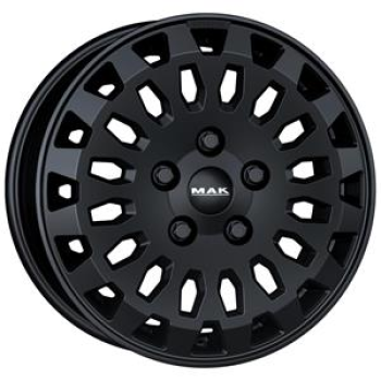 MAK OVERLAND MATT BLACK 6,5X 6.5x16 5/16 ET46 CB65.1