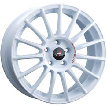 OZ RACING SUPERTURISMO TGR-WRT RACE WHITE + RED LETTERING  5X114 8x18 8/18 ET45 CB75