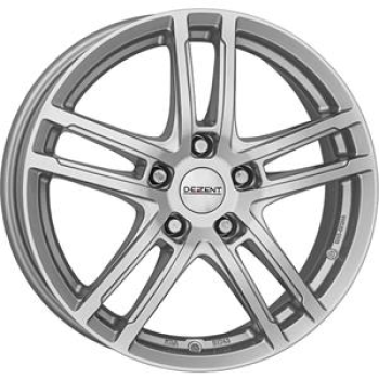DEZENT TZ SILVER 7.5x17 5/17 ET48 CB70.1