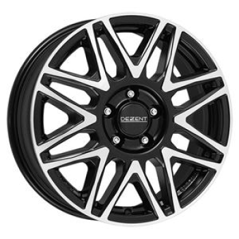 DEZENT KH DARK BLACK/POLISHED  5X 6x16 6/16 ET68 CB78.1