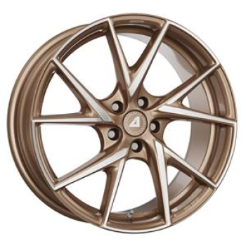 ALUTEC ADX.01 METALLIC-BRONZE FRONTPOLISHED 7.5x18 5/18 ET45 CB63.3