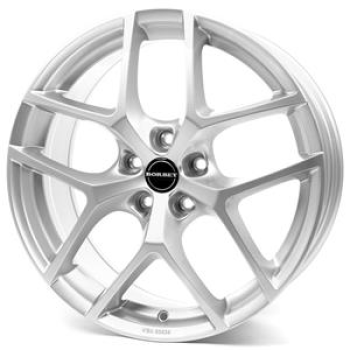 BORBET Y CRYSTAL SILVER 7.5x17 5/17 ET47 CB72.6