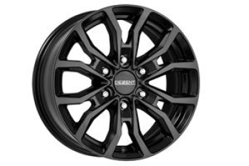 DEZENT KC BLACK 7.5x17 5/17 ET38 CB67.1