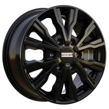 FONDMETAL PRO2 GLOSSY BLACK  6X1 6.5x16 5/16 ET50 CB74.5