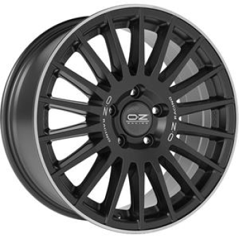 OZ RACING RALLY DESERT MATT BLACK SILVER LET. DIAMOND LIP  6X139 8x18 8/18 ET45 CB95.1