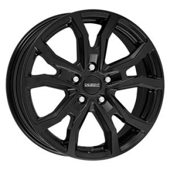 DEZENT TV-TRAILER BLACK  5X 6x14 6/14 ET30.1 CB66.6