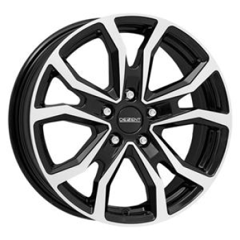 DEZENT TV-TRAILER DARK BLACK/POLISHED  5X 6x14 6/14 ET30.1 CB66.6