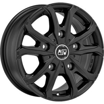 MSW 48 VAN MATT BLACK 6,5X 6.5x16 5/16 ET60 CB65.1