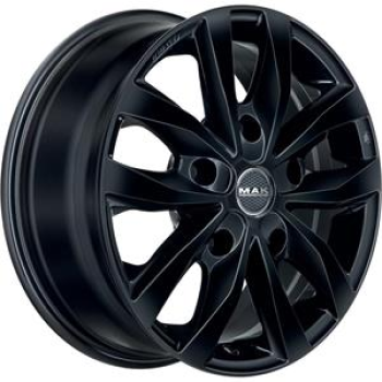 MAK LOAD 5 GLOSS BLACK 7x17 7/17 ET55 CB65.1