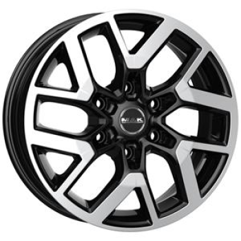 MAK GRAVEL BLACK MIRROR 8x18 8/18 ET45 CB66.1