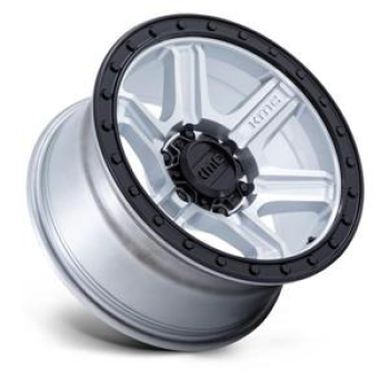 KMC KM551 OUTRUN MACHINED WITH GLOSS BLACK LIP 9x18 9/18 ET18 CB106.1