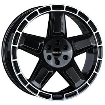 MAK TREK GLOSS BLACK MIRROR RING 9x20 9/20 ET55 CB95.1