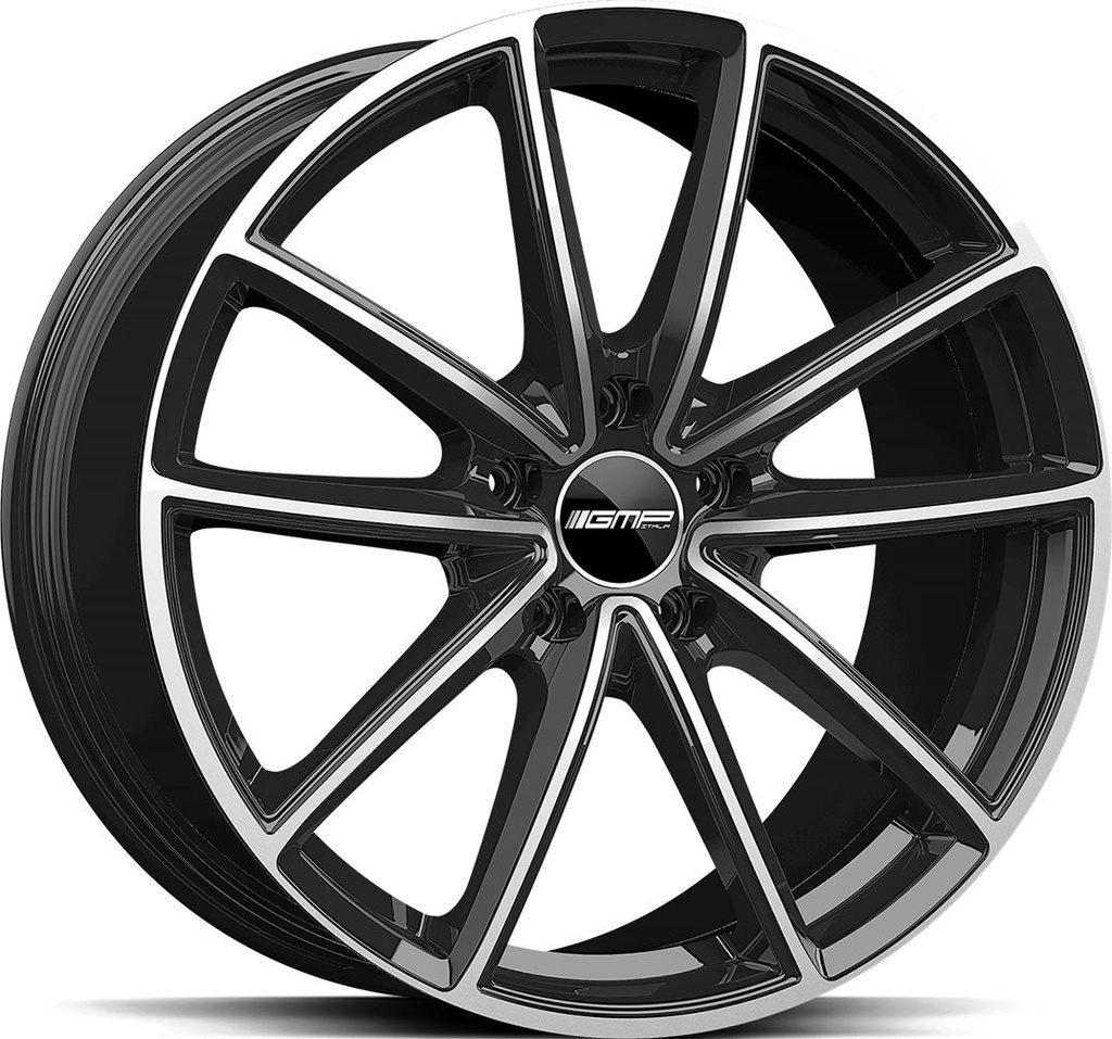 GMP TITAN BLACK DIAM 10x22 5/130 ET48 CB71.6