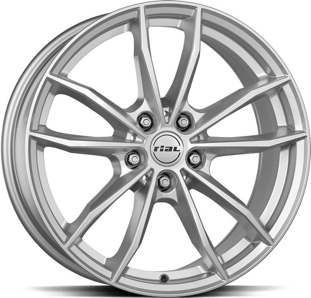 RIAL X12 POLAR SILV 7.5x18 5/112 ET51 CB66.7
