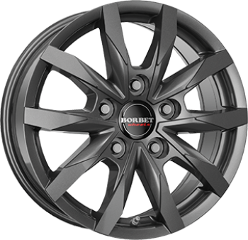 BORBET CW5 MISTRAL ANTHRACITE GLOSSY 6.5x16 5/16 ET66 CB89.1