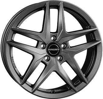 BORBET Z DARK GREY MATT 7.5x18 5/112 ET40 CB66.6
