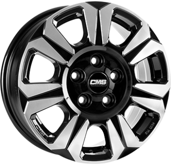 CMS C31 DIAMOND BLACK GLOSS 6,5X 6.5x16 5/16 ET60 CB71.1