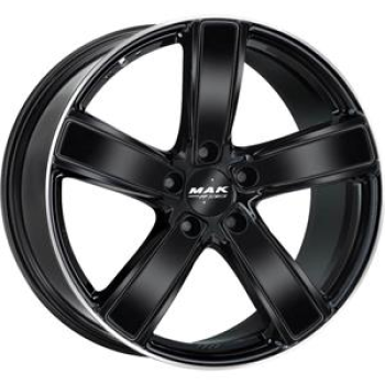 MAK TURISMO-D-FF GLOSS BLACK MIRROR RING 10,5 10.5x20 5/20 ET64 CB71.6