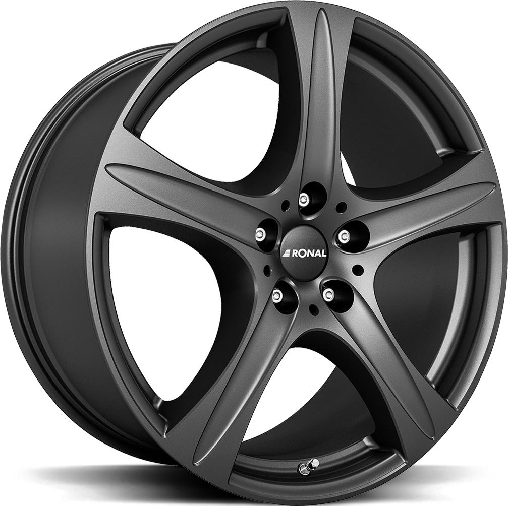 RONAL R55 SUV BLACK MATT 9x19 5/112 ET55 CB76