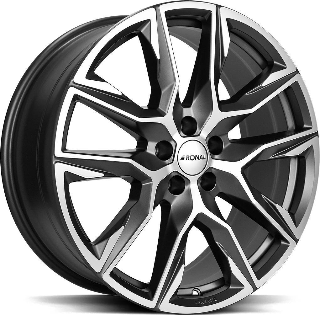 RONAL R71 ORBIT GREY MATT FRONT CUT 9x21 5/108 ET36 CB68