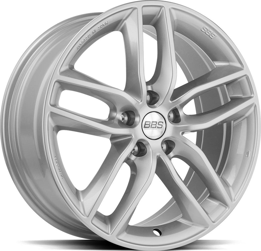 BBS SX BRILL SILV 8x18 5/112 ET44 CB82