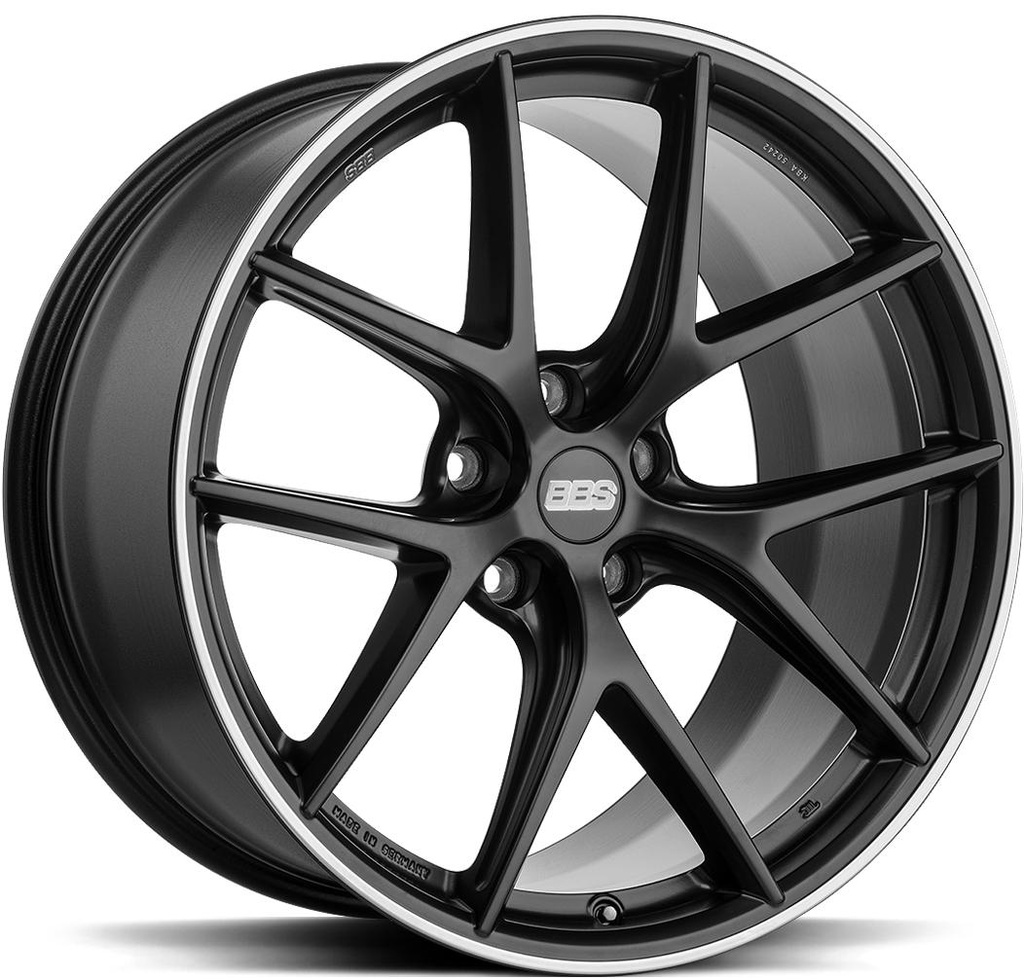 BBS CI-R SATIN BLACK 9x19 5/120 ET48 CB82