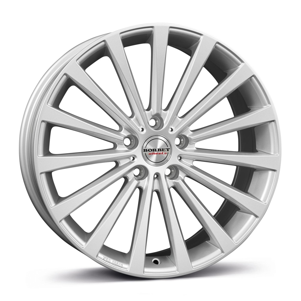 BORBET BLX BRILL SILV 8.5x18 5/108 ET45 CB72.6