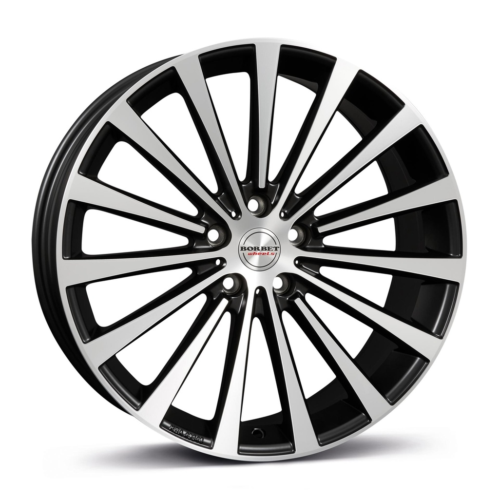 BORBET BLX BLACK POL MATT 8.5x19 5/112 ET30 CB72.6