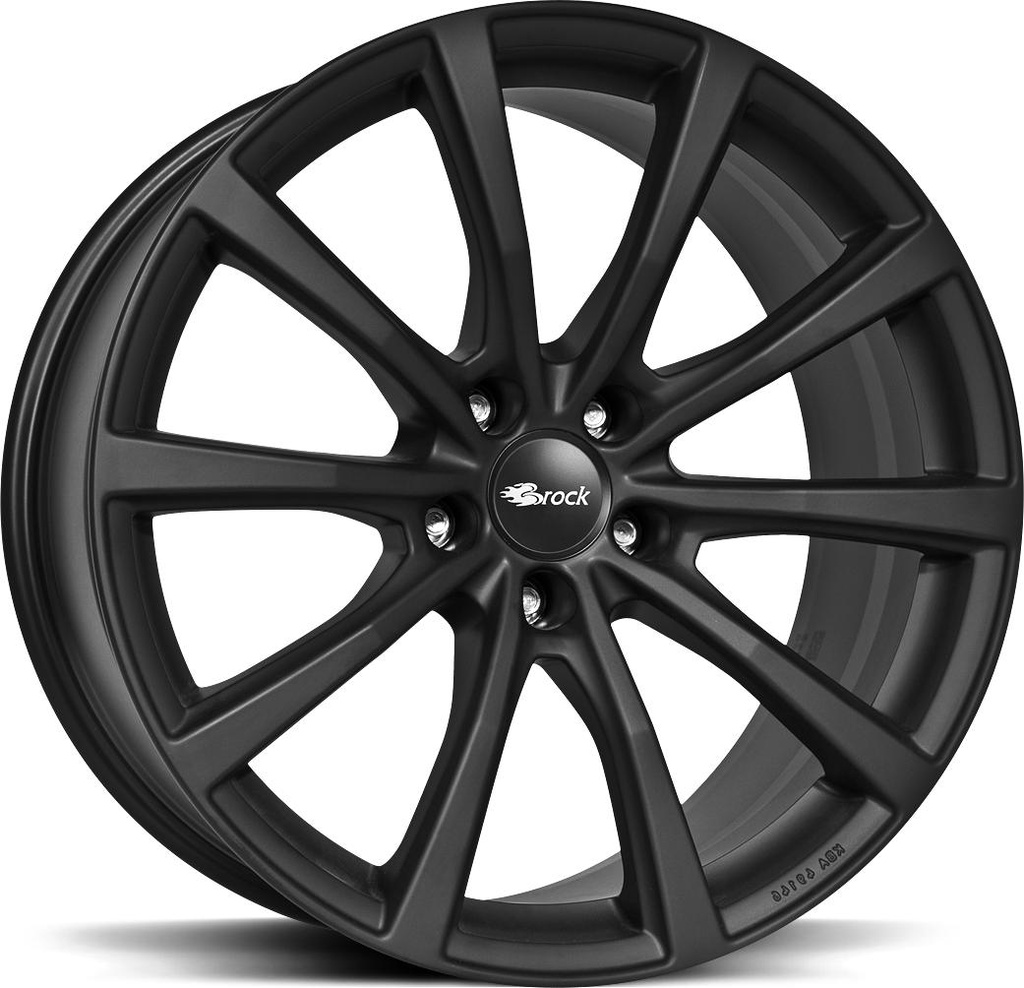 BROCK B32 BLACK MATT 7.5x19 5/114.3 ET49.5 CB67.1